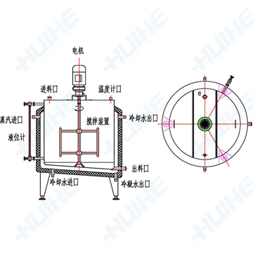 电加热冷热缸结构图